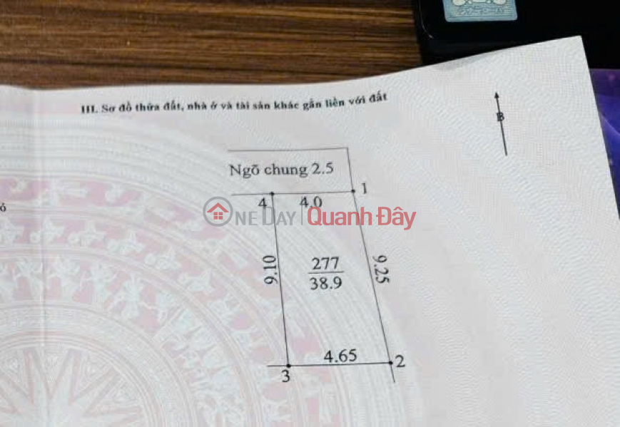 SIÊU HÓT 38,9M TẠI PHỤNG CHÂU-CHƯƠING MỸ-HÀ NỘI Việt Nam Bán, đ 10 triệu