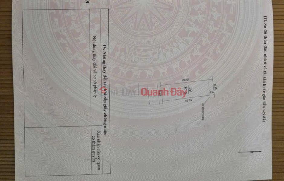 ️ Chủ bán 1 lô duy nhất tại x2 Sơn du - nguyên khê - phúc thịnh -tp Hà Nội-Giá dật mình Niêm yết bán