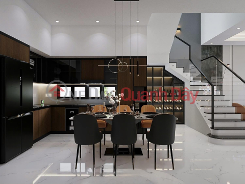 **House for sale in alleyway off Bau Bang Street, Ward 13, Tan Binh District (22x5m),beautiful house - 8.7 billion VND** _0