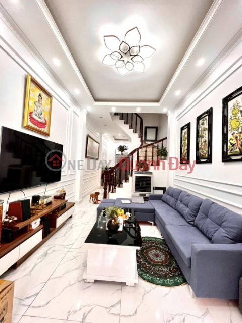 House for sale in Dai Tu - Area 50m2x5 floors, alley 5m, car, beautiful house, price 7.92 billion, extremely beautiful, airy, ready to move in _0