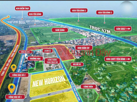 Only from 2x million\/m2, you can have the most beautiful project land in the young city of Pho Yen - Thai Nguyen, next to Hanoi - _0