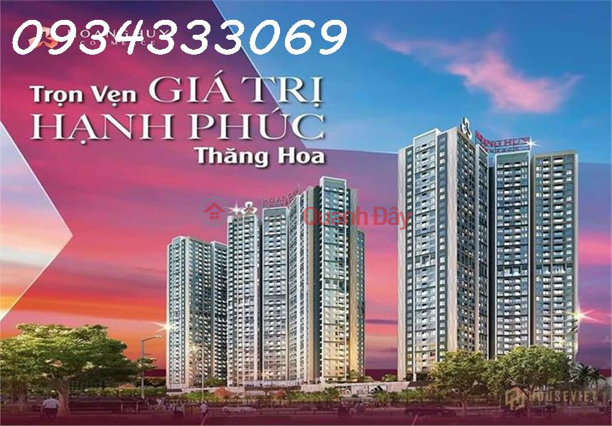 Apartment for rent with 2 bedrooms, 2 bathrooms, 5th floor, view of Camelia building's swimming pool. Hoang Huy Commerce Hai Phong Project (HHC) Rental Listings