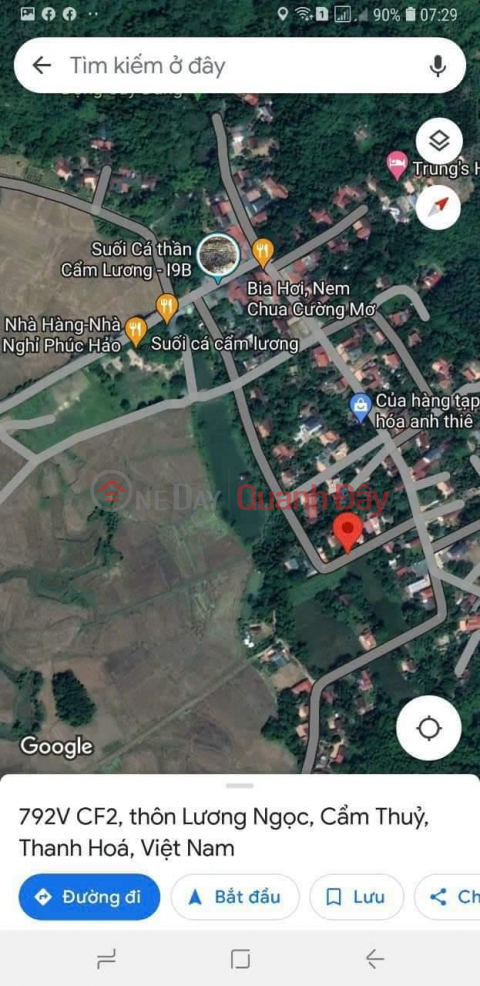 Urgent Sale Land Lot Ca Than Stream In Cam Thuy District, Thanh Hoa Province. _0