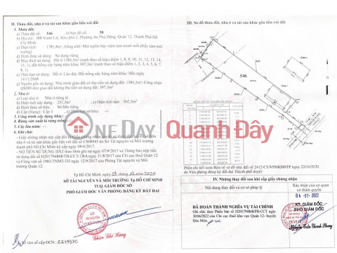 Owner Needs to Sell a Beautiful Land Lot at 388 Vuon Lai, Ward 2, An Phu Dong Ward, District 12, Ho Chi Minh City. _0