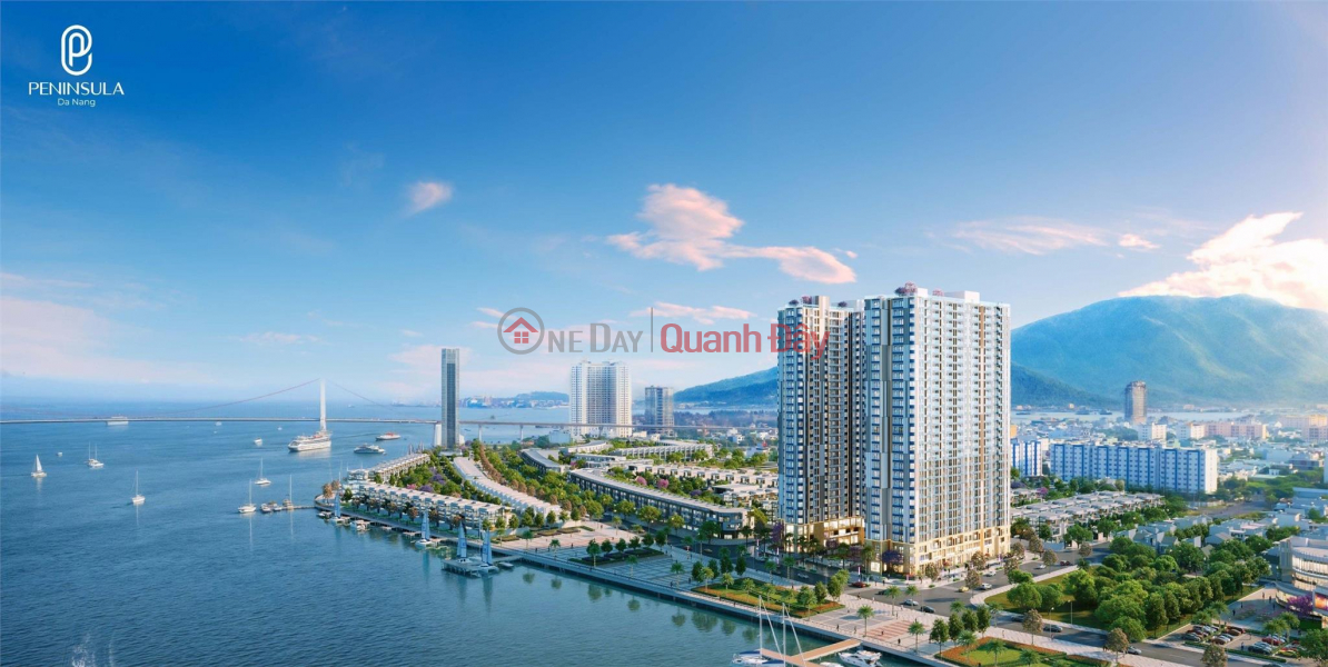 Property Search Vietnam | OneDay | Nhà ở, Niêm yết bán CĂN HỘ PENINSULA VIEW SÔNG HÀN ĐÀ NẴNG - SỔ HỒNG LÂU DÀI - GIÁ CHỈ 53,5 TRIỆU/M2