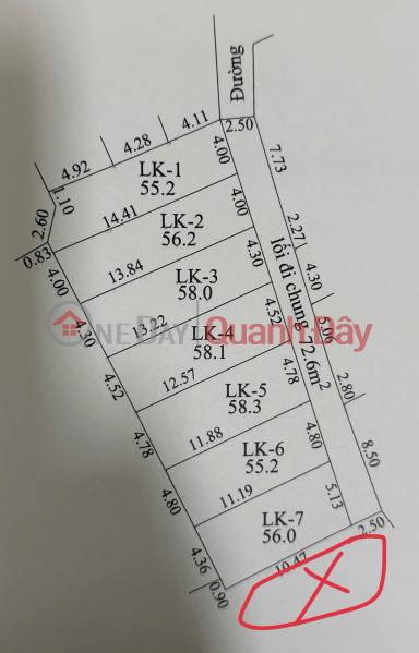 Owner needs to sell 55.2 m2 Tan Quang - Van Lam, investment price only 2.76 billion. Contact 0985865658 Sales Listings