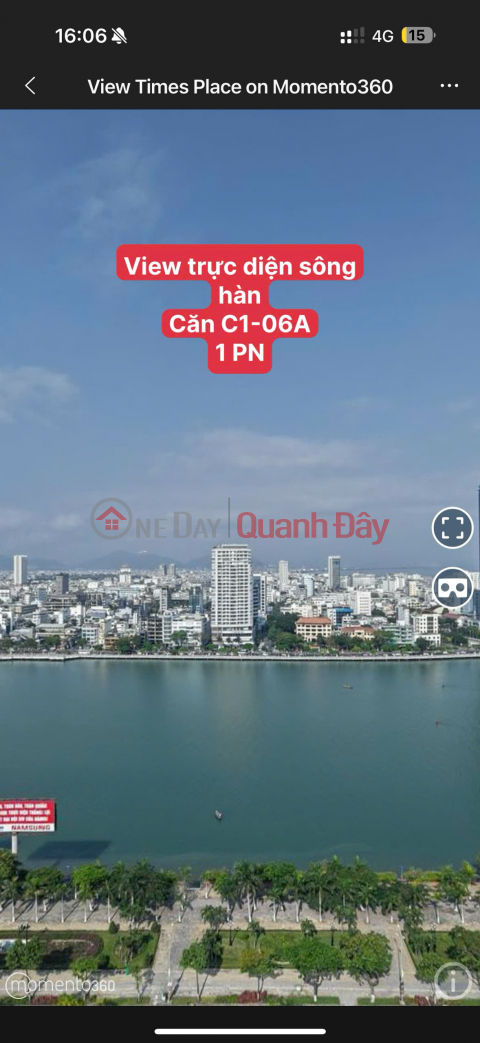 Căn hộ cao cấp 1 PN view sông Hàn, sở hữu lâu dài _0