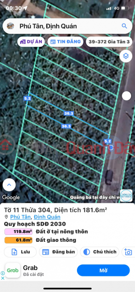 LIQUIDATION OF 13 LOT FRONT OF NHUA DH120 FULL RESIDENTIAL PHU TAN DINH QUAN Sales Listings