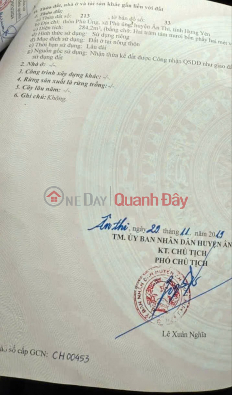 BEAUTIFUL HOUSE – GOOD PRICE – OWNER NEEDS TO SELL A BEAUTIFUL VILLA IN Phu Ung Commune, An Thi District, Hung Yen _0