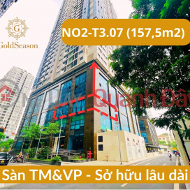 Office corner lot for sale 157.5m2 - Highest long-term ownership in Thanh Xuan district, rate of 6.5%\/year _0