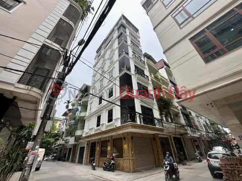 (Tin thật 100%) Bán nhà lô góc cao cấp xây mới 60m2 x 8T tại mặt phố Vĩnh Phúc - Phân lô ô tô tránh _0