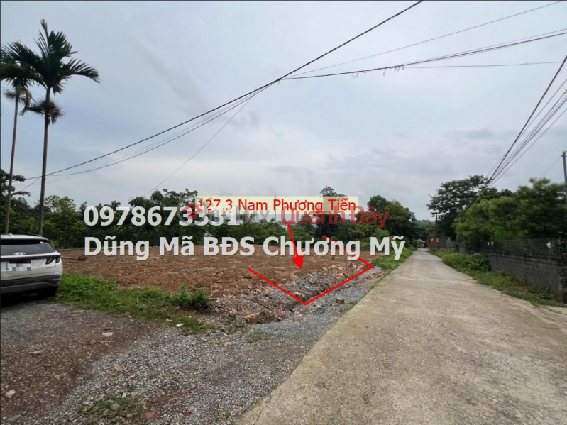 PRICE ONLY 1TY3 TO OWN BEAUTIFUL LOT OF LAND IN NAM PHUONG TIEN-CHUONG MY Vietnam, Sales | đ 1.3 Billion