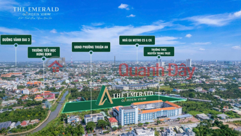 The Emerald Garden View chỉ 9 triệu/ tháng căn hộ 2PN mỡ sống xanh giửa Thuận An HCM _0
