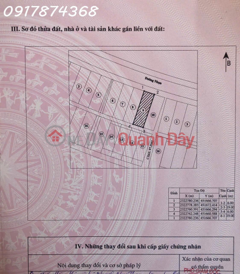 Land for sale, shophouse located on Bai Tu Long Street, Cam Pha Ward, Quang Ninh, area 114m2, price 3.8 billion VND. _0