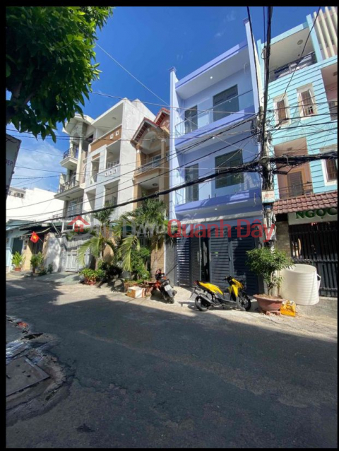 Alley house 10m on Phan Huy Ich street, 3 floors, 3 bedrooms _0