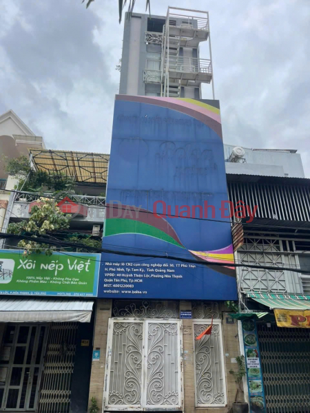 House for sale 40 Huynh Thien Loc, Hoa Thanh Ward, Tan Phu, HCM Sales Listings