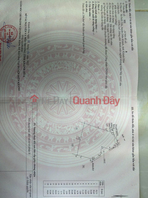 CHÍNH CHỦ BÁN NHANH LÔ ĐẤT SIÊU ĐẸP Vị Trí Đắc Địa Tại Xã Suối Tiên, Diên Khánh, Khánh Hòa _0