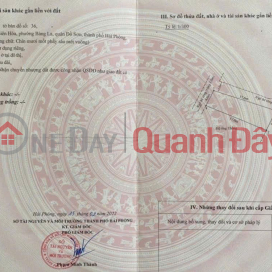 Lô góc hiếm giá chỉ hơn 1 tỷ trung tâm Bàng La, Đồ Sơn ZALO 0567 222 555 _0