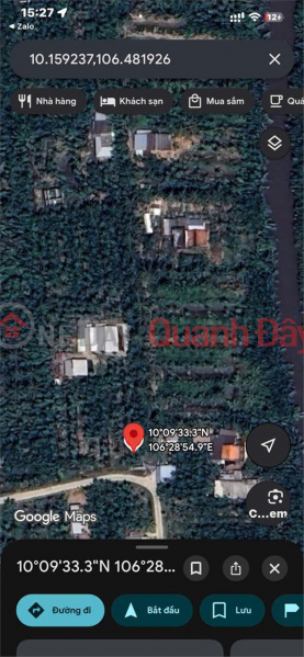 ĐẤT ĐẸP -ĐẦU TƯ SINH LỜI - Chính Chủ Bán Đất 2 Mặt Tiền View Sông Xã Giồng Trôm, tỉnh Vĩnh Long. Niêm yết bán