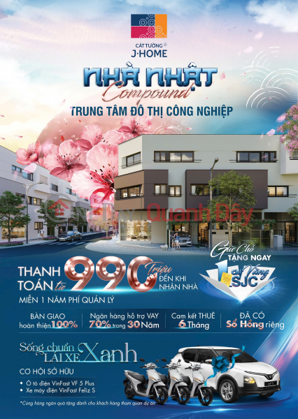 đ 3.3 Billion, 990 million to own a townhouse in the center of Binh Duong city