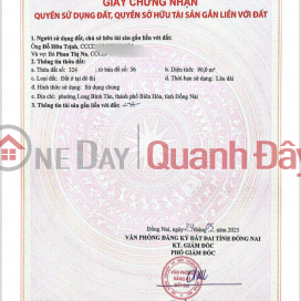 LAND OWNED BY THE OWNER - GOOD PRICE - Land for Sale in Diamond Residential Area (full infrastructure) Long Binh Tan, Bien Hoa, Dong Nai _0