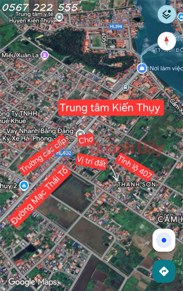 Lô góc hiếm trung tâm Kiến Thụy – đường nhựa 4m, giá chỉ 1,x tỷ ZALO 0567 222 555 Việt Nam Bán | đ 1,32 tỷ