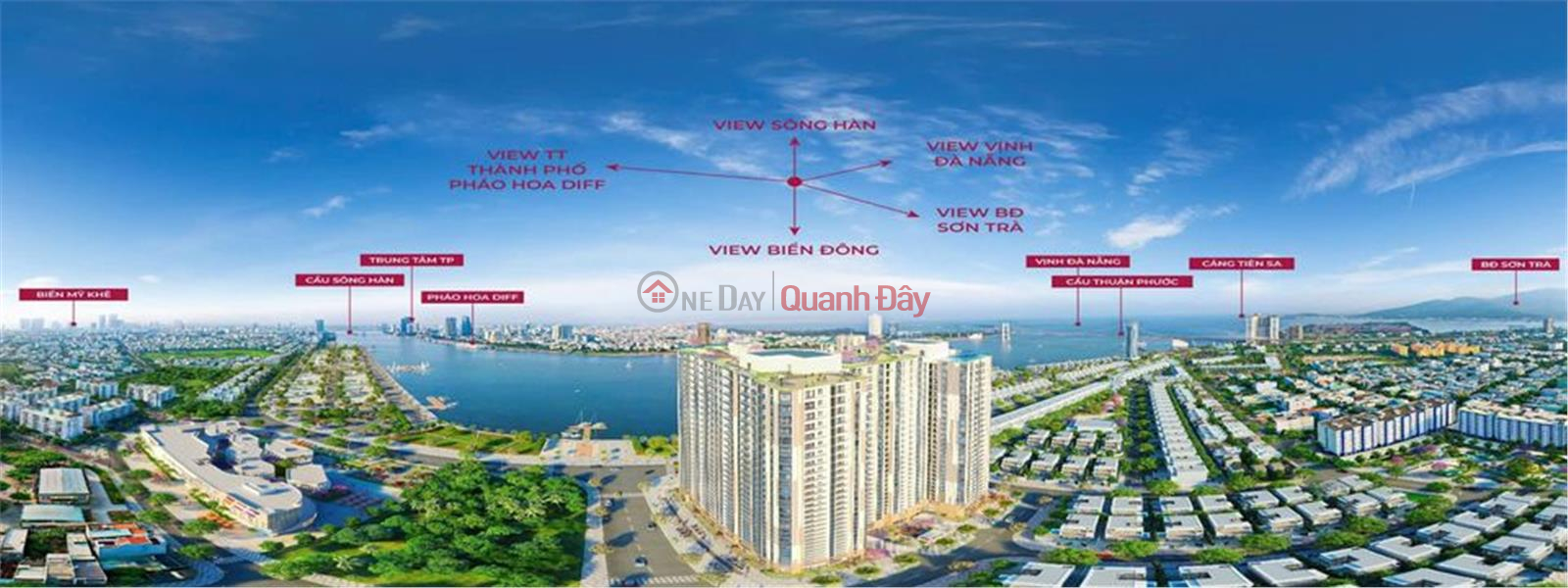 Property Search Vietnam | OneDay | Residential, Sales Listings, PENINSULA DA NANG – PENINSULA apartment on the Han River in Da Nang, price from only 53.5 million\\/m2