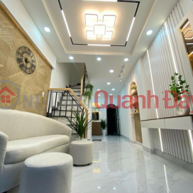 New house for sale No Trang Long, Ward 7, Binh Thanh, next to car alley, price only 4 billion 550 _0