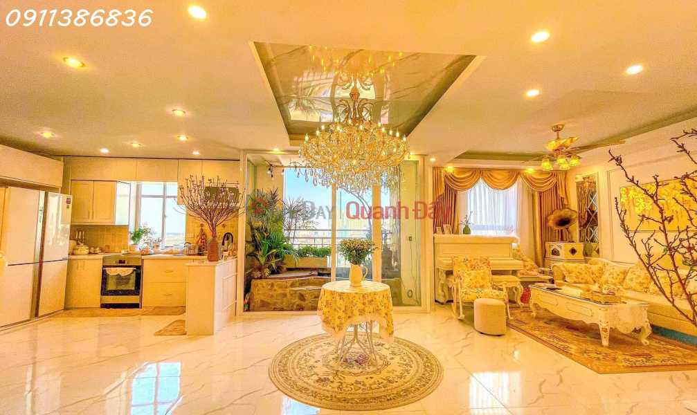 Nội thất 5 sao, Chung cư M5 Văn Công phố Trần Vỹ 128m 3PN ngập tràn ánh sáng Niêm yết bán