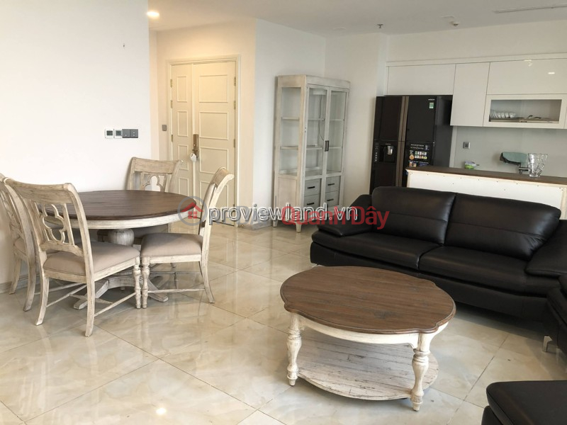 Property Search Vietnam | OneDay | Residential Rental Listings | Vinhomes Golden River apartment with 3 bedrooms with wall-mounted furniture for rent