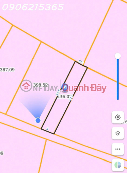 Property Search Vietnam | OneDay | Nhà ở Niêm yết bán | Tôi cần bán lô đất 136m2, Văn Sơn, Hoàng Văn Thụ, ngõ thông, ô tô