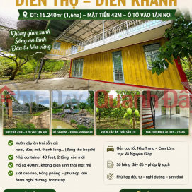 Bán Farm Diên Thọ 1.7ha giá siêu rẻ 480k/m2. Có sẳn cơ sở hạ tầng. _0