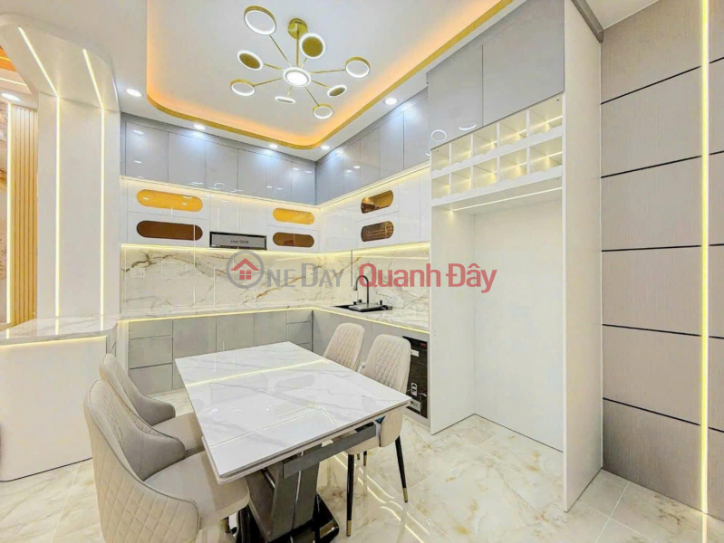 Mr. Hai wants to sell his house located in an alley accessible by car, near Phu My Hung. It's a 4-story house and includes the furniture., Vietnam Sales, đ 10.6 Billion