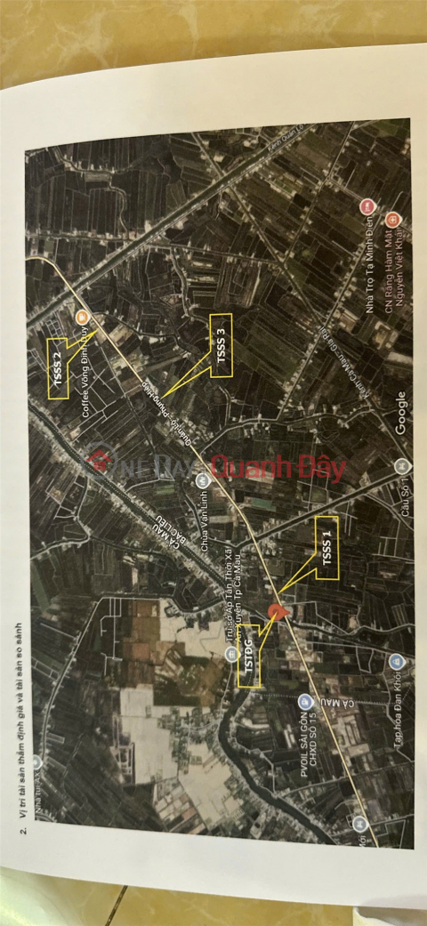The owner is looking to transfer ownership of a plot of land with frontage on Quan Lo Phung Hiep road, Ca Mau province. _0