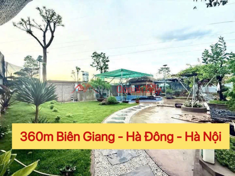 CHÍNH CHỦ CẦN BÁN NHÀ NGHỈ DƯỠNG 360M TẠI BIÊN GIANG-HÀ ĐÔNG-HÀ NỘI Niêm yết bán