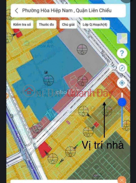 BEACHFRONT LAND FOR SALE – OWNER WANTS TO SELL A PLOT OF LAND at Trinh Khac Lap Street, Hoa Hiep Nam Ward, Lien Chieu District, Da Nang City Vietnam, Sales đ 5.4 Billion