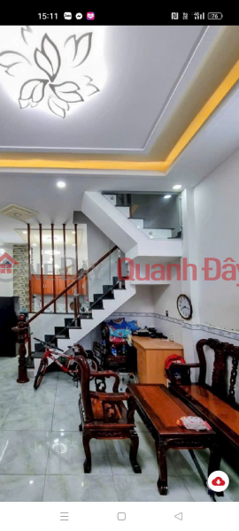 Urgent sale of beautiful new house Nguyen Duy Cung Go Vap 3.9 billion to 3.5m2, 2 floors, 3m wide alley, basic furniture included Sales Listings