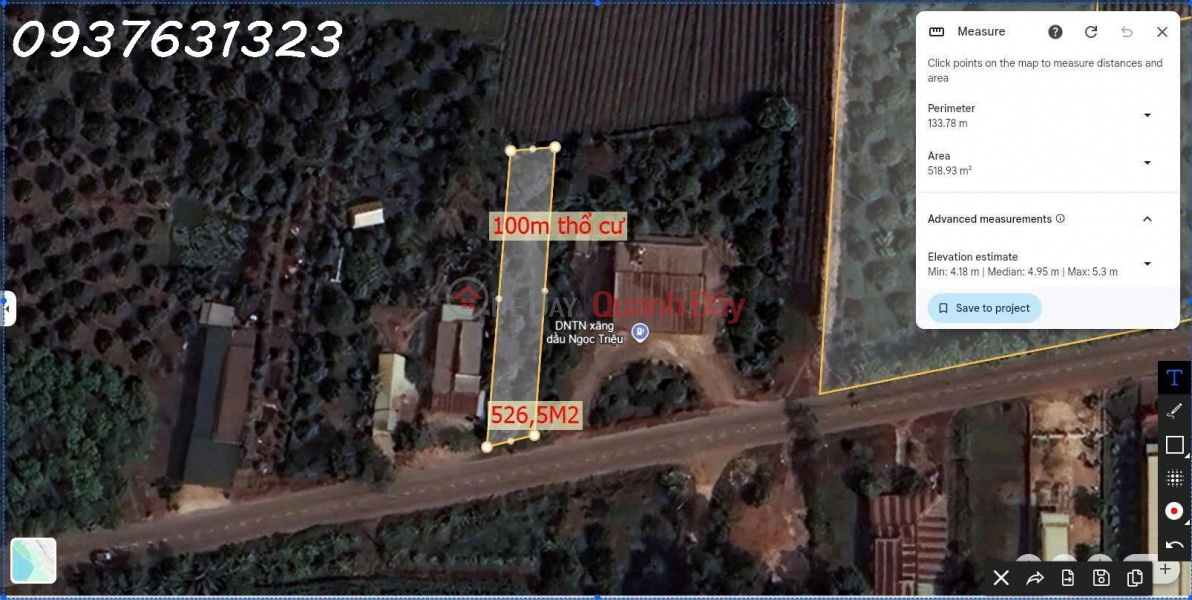 CHÍNH CHỦ CẦN BÁN: VƯỜN SẦU RIÊNG MUSANG KING ĐANG THU HOẠCH – BẾN CẦU, TÂY NINH, Việt Nam Bán | đ 1,7 tỷ