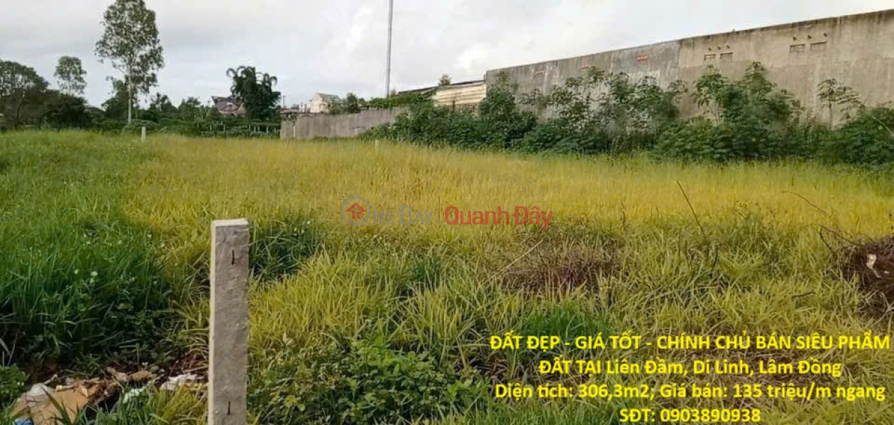 ĐẤT ĐẸP - GIÁ TỐT - CHÍNH CHỦ BÁN SIÊU PHẨM ĐẤT TẠI Liên Đầm, Di Linh, Lâm Đồng Niêm yết bán