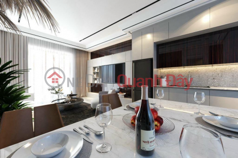 Beautiful Hong Tien house 61m x 6 floors, elevator, garage, full high-class furniture _0