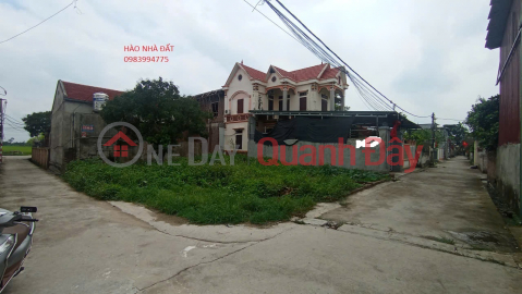 Land for sale in Nghia Dao, Thuan Thanh. 75m2 * frontage 4.3m * 1.7 billion. Car access, 2 open spaces _0