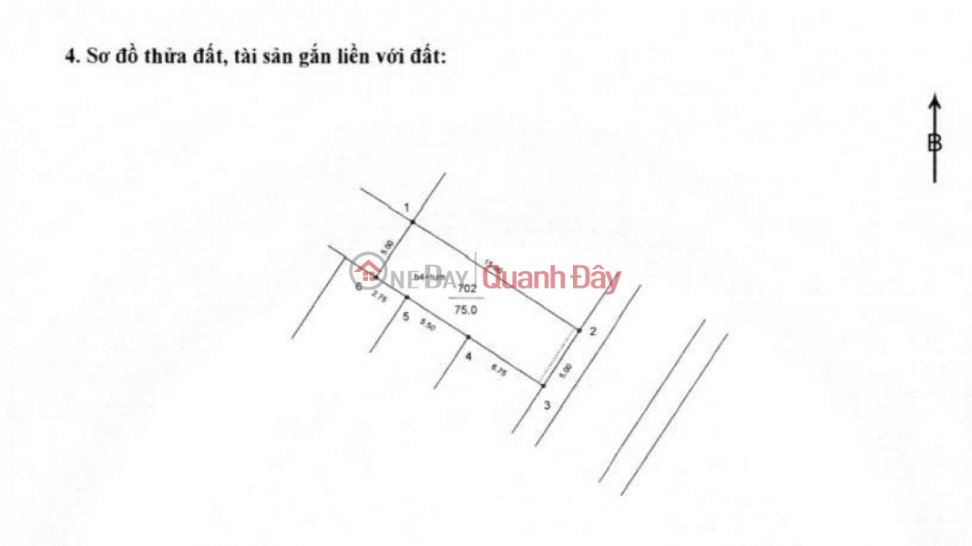 đ 6,85 tỷ | Nhà 5 tầng, Trằm Sen, DT75m2, MT5.0m, Phương Trung, 6.85 tỷ Thanh Oai, Hà Nội
