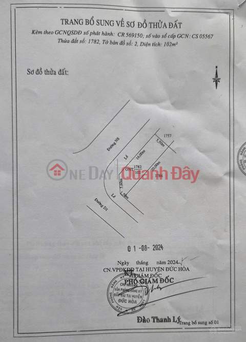 Daresco - Corner plot land with ownership certificate. _0