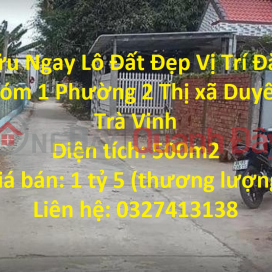 Own Right Now A Beautiful Land Lot Great Location In Ward 2 Duyen Hai Town, Tra Vinh _0