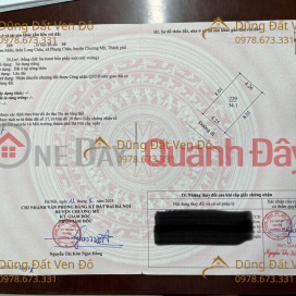 OWNER selling a 4-story house in Phung Chau, Chuong My, Hanoi. _0