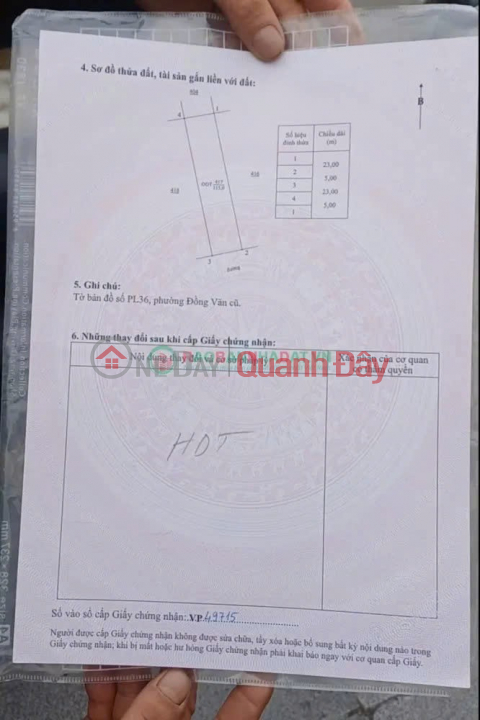 Land plots for sale by owner - HDT Dong Van Project, Duy Tien District, Ha Nam Province _0