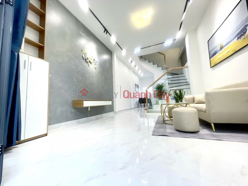 GIẢM 200TR CÒN 5,8 TỶ, BÁN NHÀ HẺM Ô TÔ NGUYỄN VĂN ĐẬU, BÌNH THẠNH, 42 M2 SHR, NHÀ MỚI HOÁN CÔNG ĐẦY ĐỦ Niêm yết bán