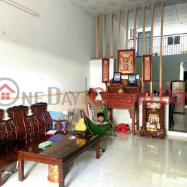 House for sale with 1 ground floor and 1 mezzanine, Dinh Thuan residential area, chess board asphalt road, price only 3 billion 9 _0