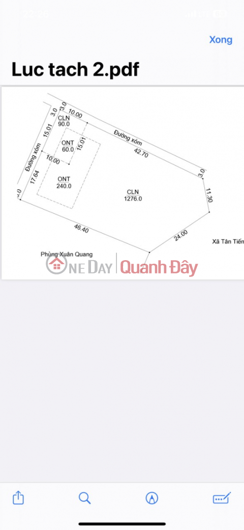 150m - main frontage 10m - corner lot - just over 700 million - Owner selling 150m lot, with 60m residential area - Separation book, _0