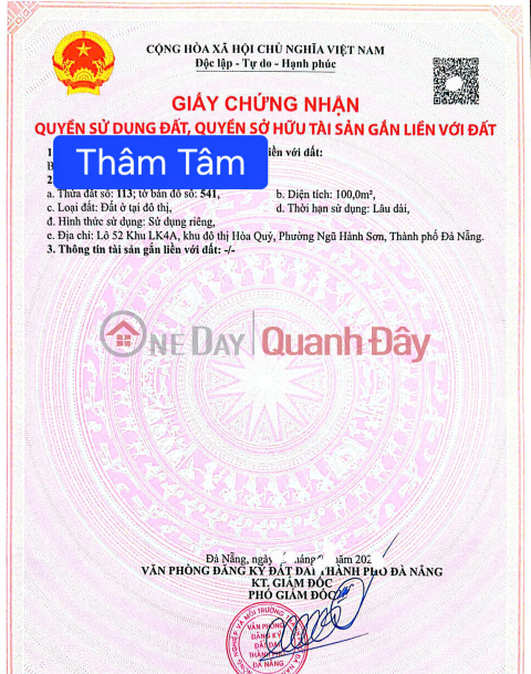 LAND FOR SALE ON THAM TAM ROAD - RIGHT NEXT TO MINH MANG AXIS _0
